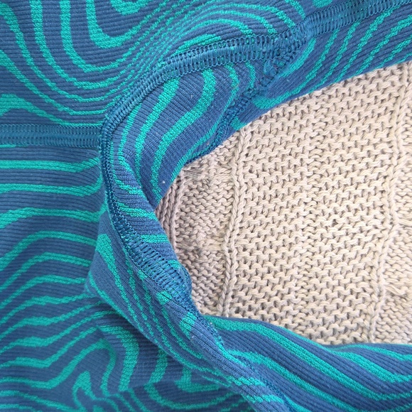 Free People Free Throw Jacquard Leggings FP Movement Small - Picture 9 of 11